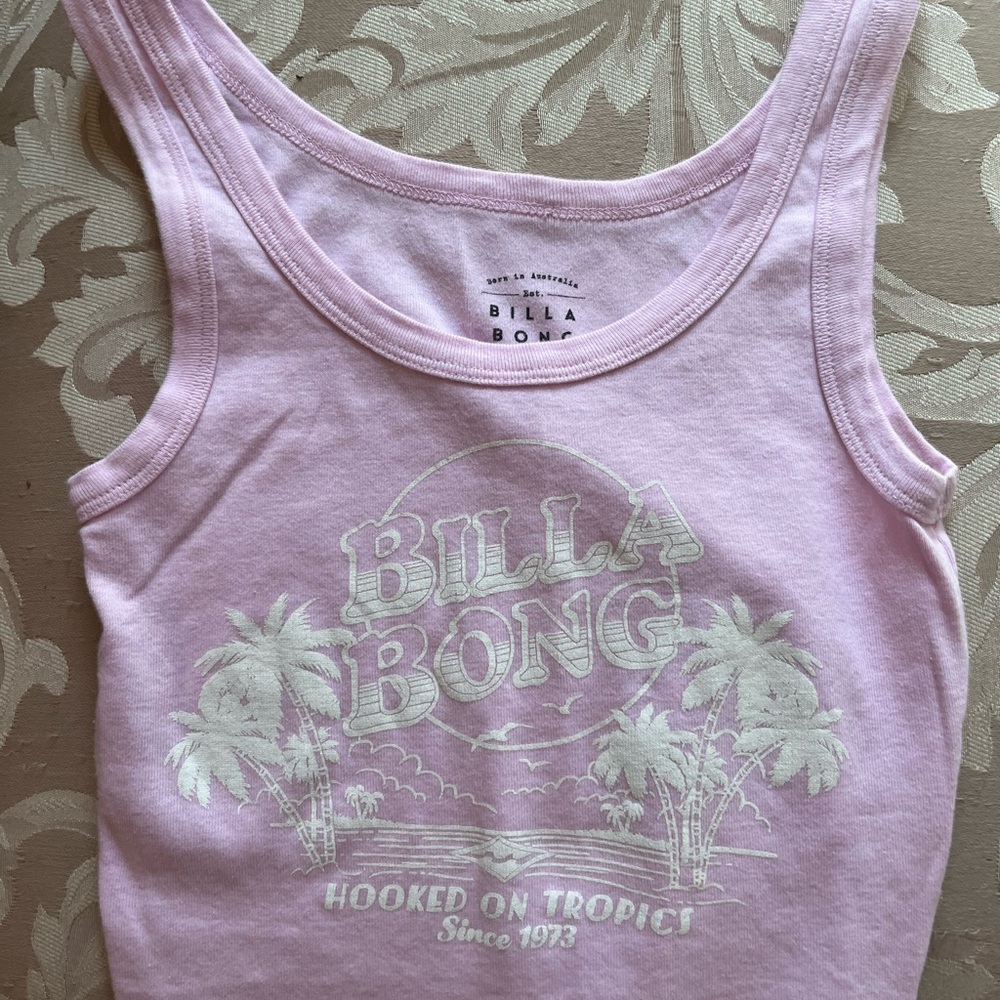 Billabong Pink Crop Top